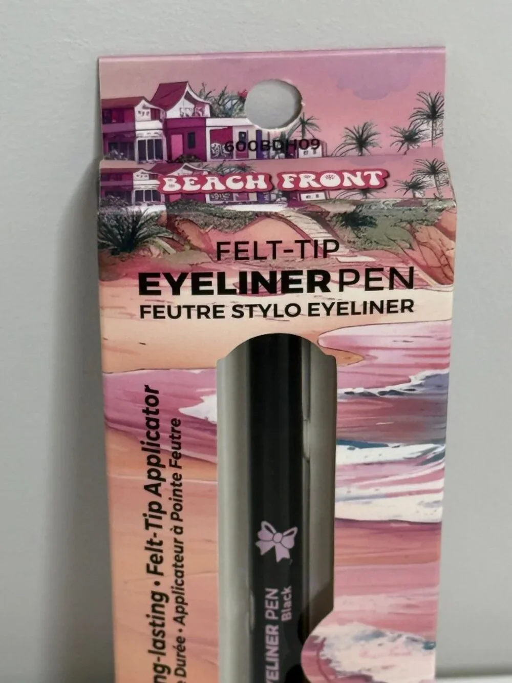 Ioni Beach Front Black Felt Tip Eyeliner Pen Waterproof New